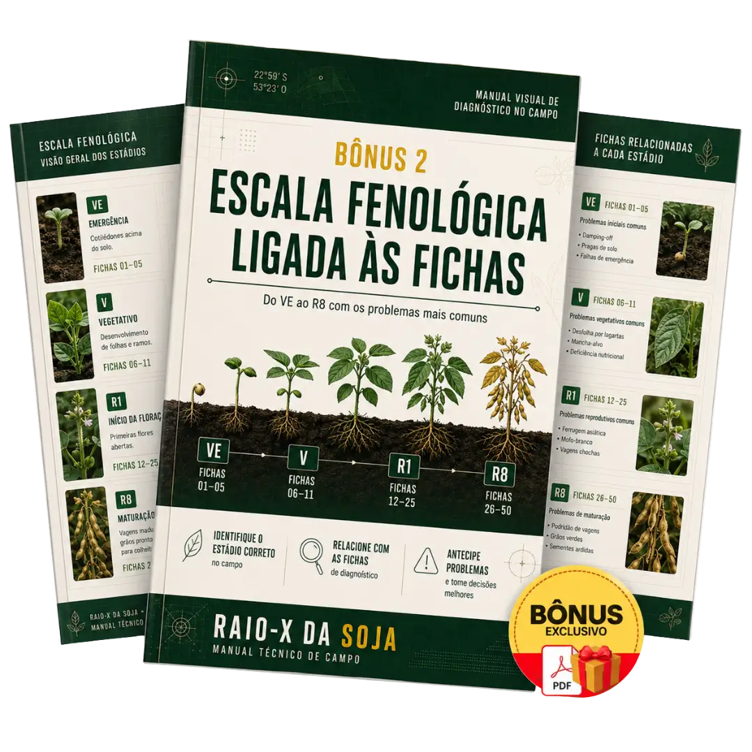 Mockup do bônus 2, Escala Fenológica Ligada às Fichas