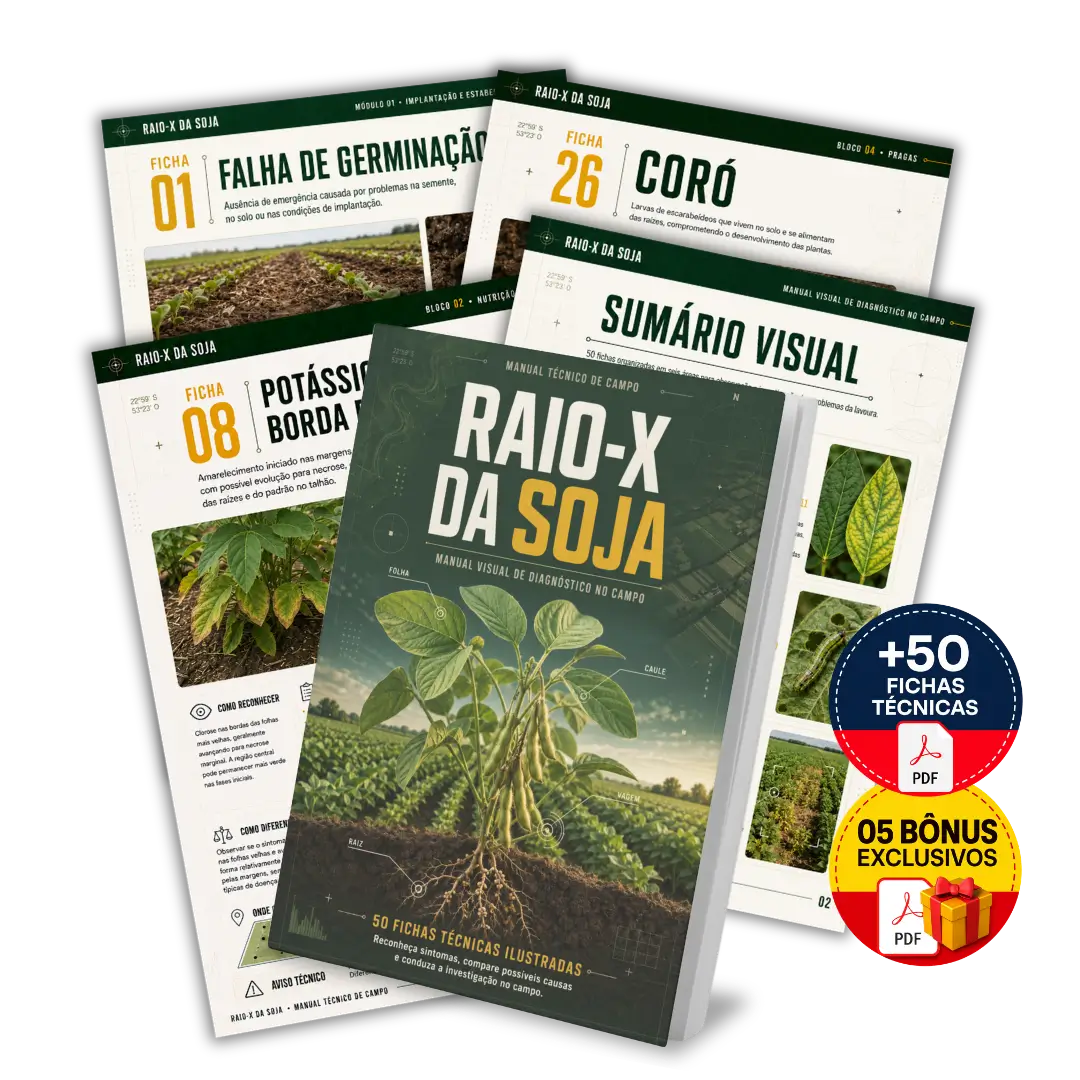 Mockup do Plano Completo do RAIO-X da Soja com os bônus